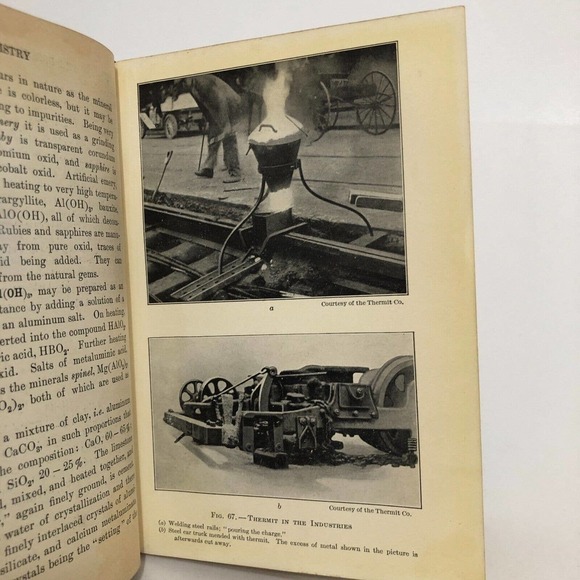 Antique Chemistry Elementary Text Book Morgan and Lyman 1912 Made USA - Picture 9 of 12